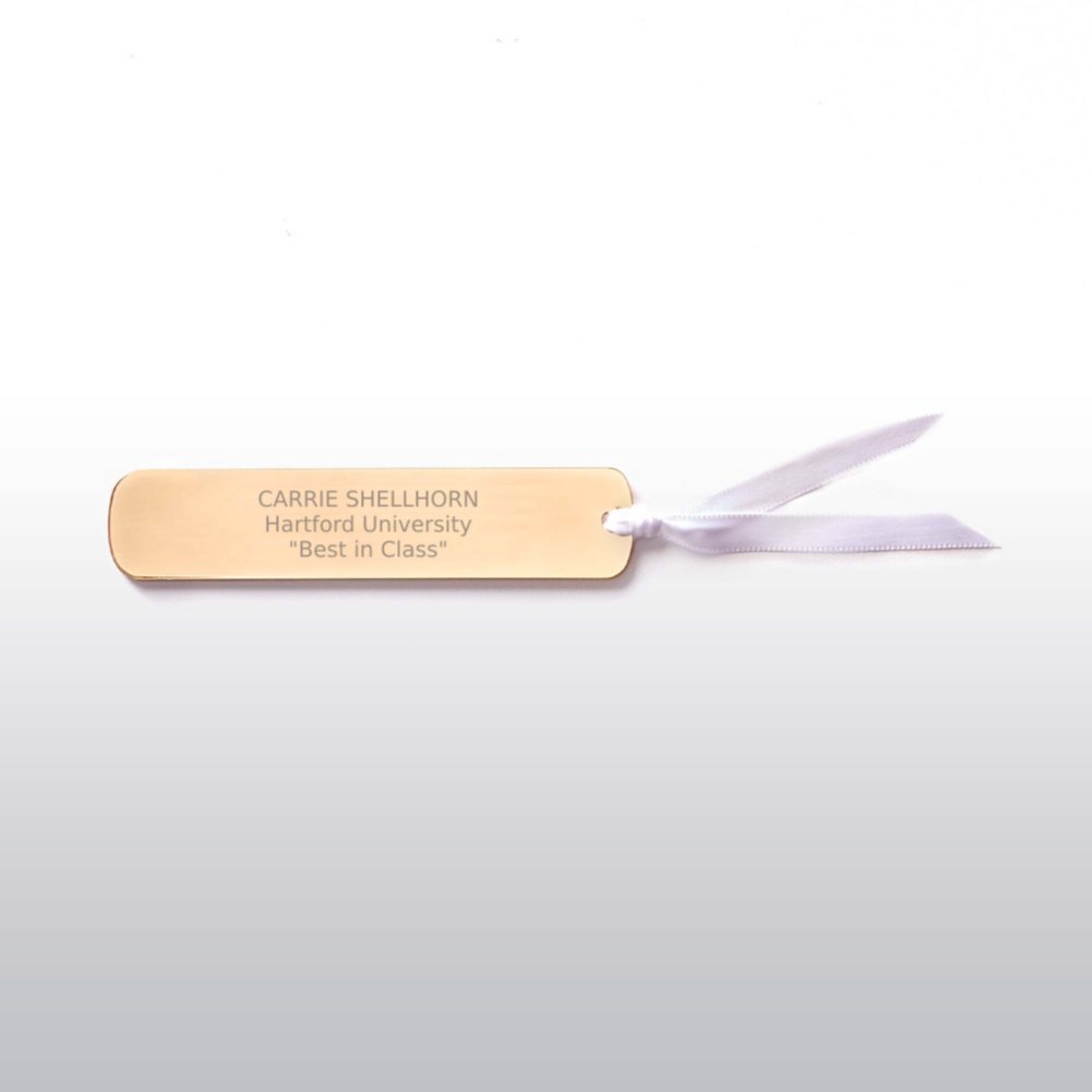 View larger image of Executive Bookmark - Gold
